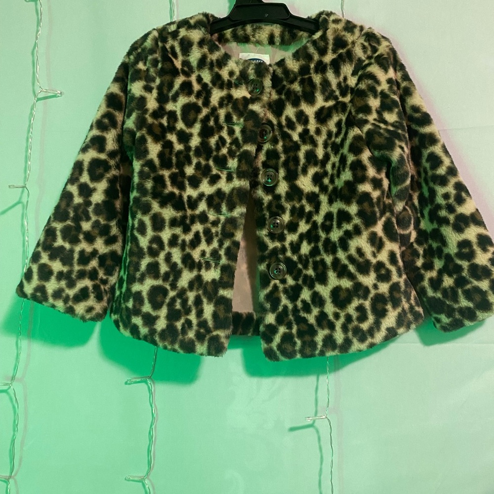 Leopard Print Kids Jacket